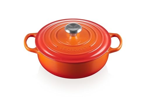 Le Creuset Le Creuset Enameled Cast Iron Signature Sauteuse Oven 35 qt Flame 