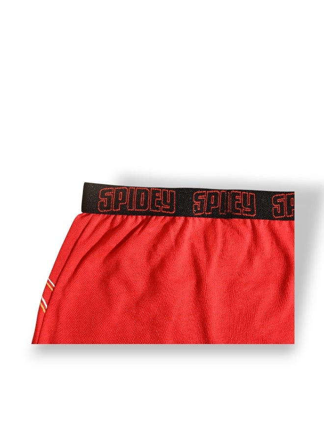 SPIDERMAN SPIDERMAN 2PCS BOYS BOXER , 65%polyester,35%cotton  - Image 4