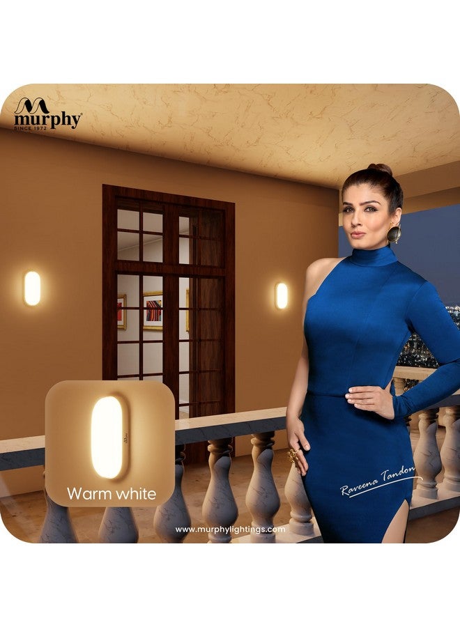 Murphy 10W LED Oval Shape Bulkhead Wall Lamp | IP66 Waterproof Outdoor Light for Gardens, Porches & Bathrooms | Warm White, Pack of 10 | 2-Year Warranty - Image 5