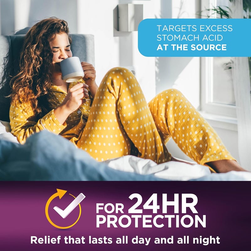 NEXIUM أقراص نكسيوم كنترول للحموضة وعسر الهضم لتخفيف ارتجاع الحمض، أقراص إيزوميبرازول مقاومة للغازات 20 ملغ 14 حبة - Image 5