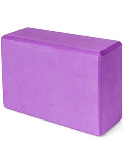 Generic Lightweight Yoga Block Brick EVA Foam for Pilates & Fitness Workout, Purple  - Image 1