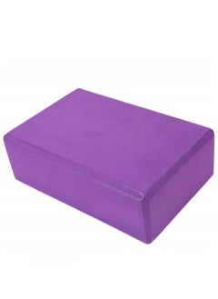 Generic Lightweight Yoga Block Brick EVA Foam for Pilates & Fitness Workout, Purple  - Image 4