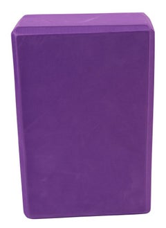 Generic Lightweight Yoga Block Brick EVA Foam for Pilates & Fitness Workout, Purple  - Image 5
