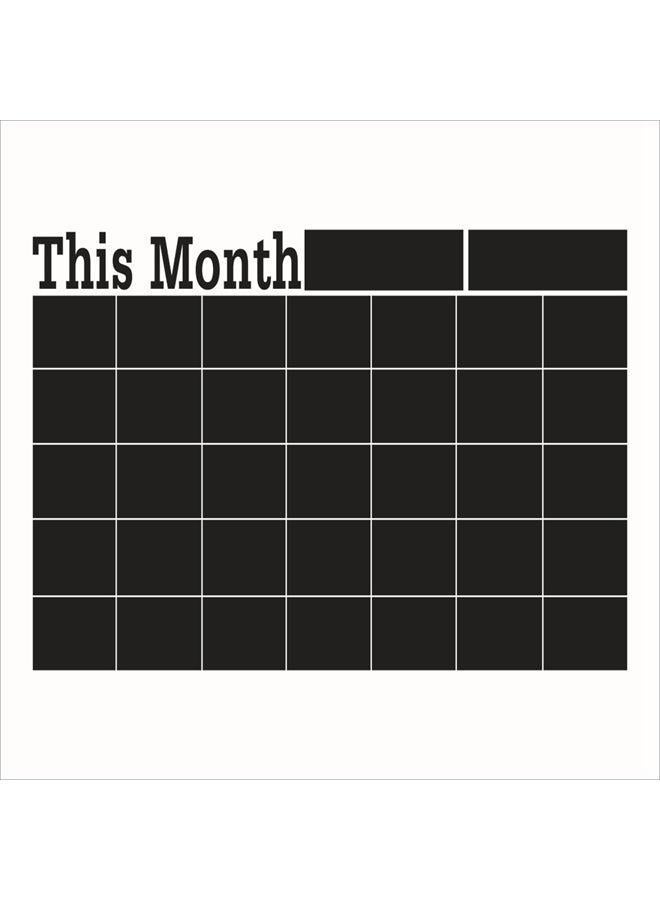 ملصق حائط سبورة أسود 43x58 سنتيمتر - Image 4