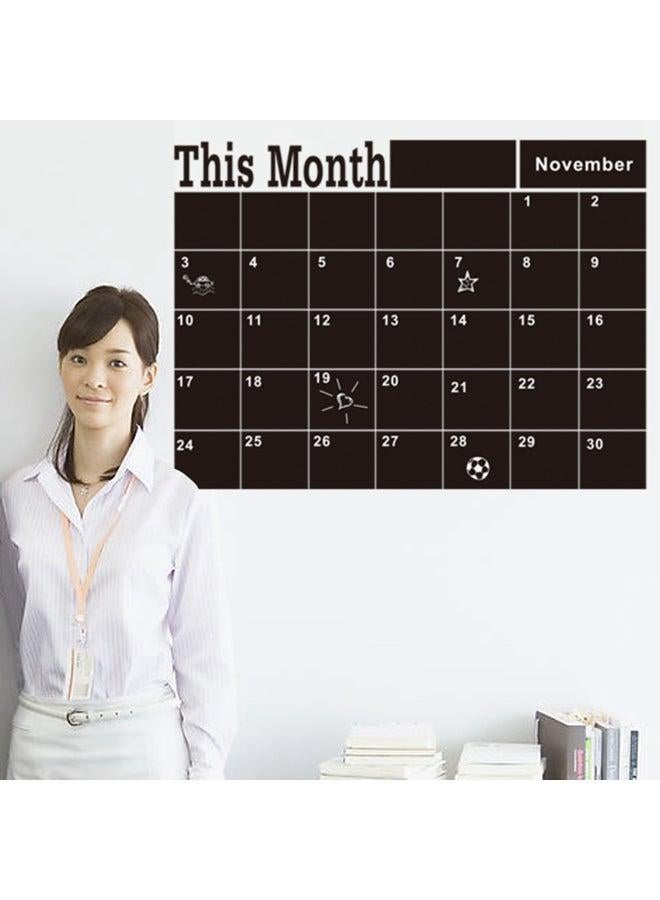 ملصق حائط سبورة أسود 43x58 سنتيمتر - Image 2