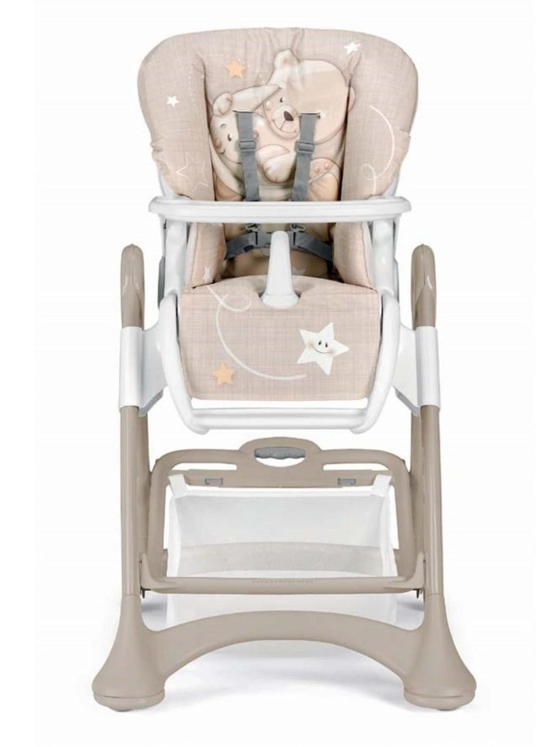 Cam Baby High Chair Mini Plus, Bubble Bear,  Feeding Chair,  Removable Tray, 0 To 36 Months, Made In Italy, Comfortable, Soft Padding, Easy To Clean, 6 Heights, 3 Backrest Reclining Positions - Image 3