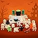 NEXT STOP M Mini 3D Printed Figurines Set for Valentines Day Gift Decorations Articulated Flexible and Exquisitely Skeleton Zombie Alien - Image 2