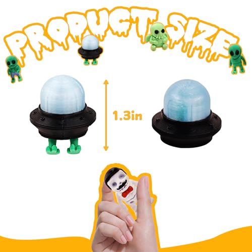 NEXT STOP M Mini 3D Printed Figurines Set for Valentines Day Gift Decorations Articulated Flexible and Exquisitely Skeleton Zombie Alien - Image 5