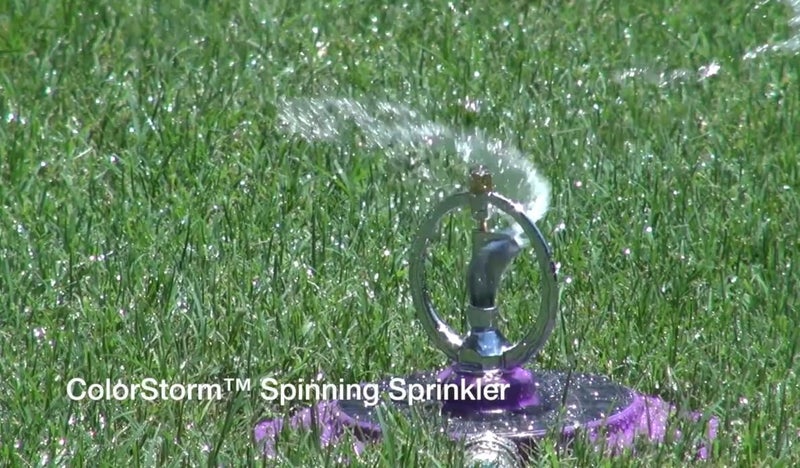 Dramm 15076 ColorStorm Spinning Sprinkler Berry - Image 5