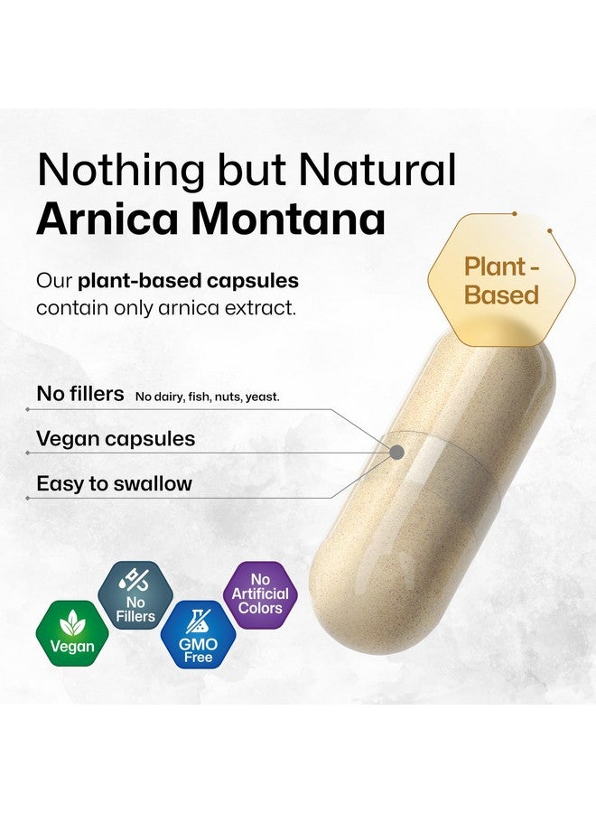 BIO KRAUTER BIO KRAUTER Arnica Montana Capsules - 500 mg Arnica Capsules for Bruising and Swelling - Vegan - 100 Count  - Image 4