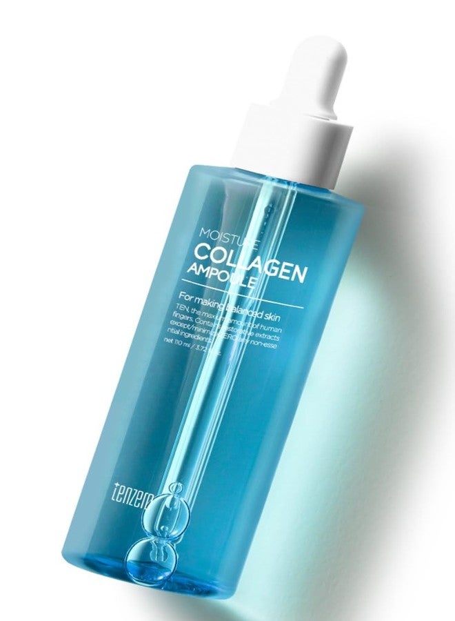 tenzero Hydrating Skincare Set: Collagen Ampoules - Intensive Moisturizing Treatment - Korean Beauty Serums for Radiant Skin - 110ml/3.72oz. (COLLAGEN) - Image 1