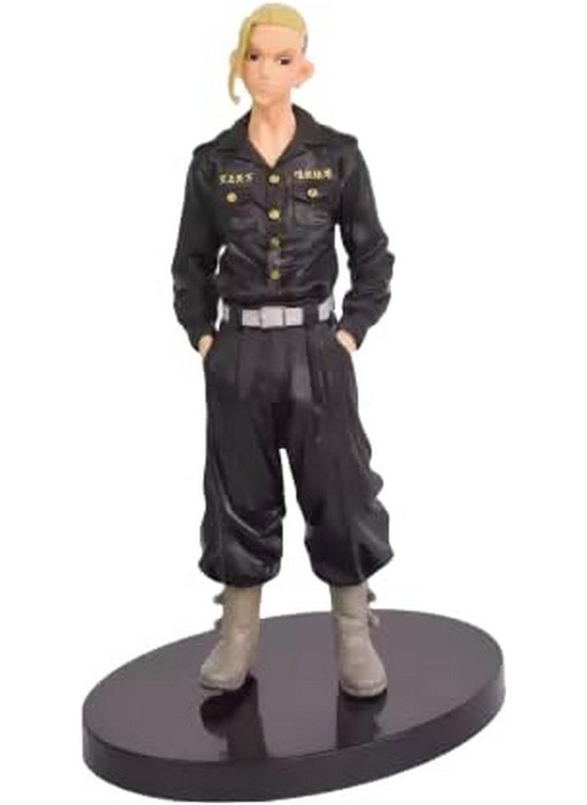 Trunkin - Trunkin Tokyo Revengers Ken Ryuguji Action Figure Figurine Anime Height 16 cm PVC Weeb Manga Collectible (NO Box) - Image 1