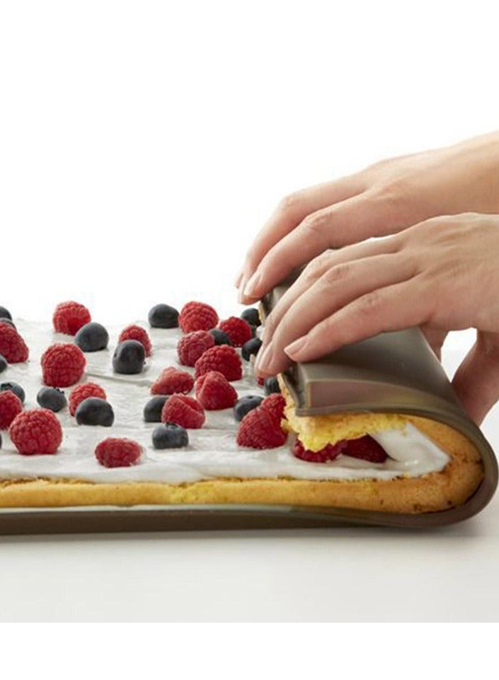 سويس بون سيليكون الخبز حصيرة كعكة لفة حصيرة العفن ماكارون سويس رول فرن حصيرة غير عصا الخبز كعكة أداة مطبخ أداة زينة الكوكب الأحمر - Image 1