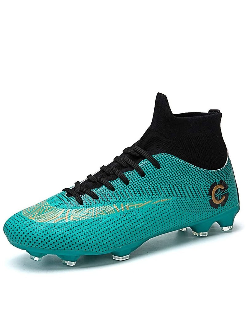 Men's Football Shoes Professional Match Football Boots Training Boys' Outdoor Skid Resistant Shoe  - Image 1