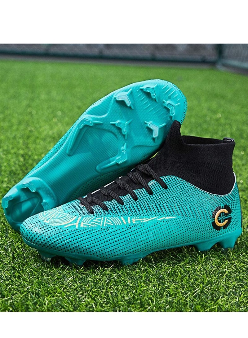 Men's Football Shoes Professional Match Football Boots Training Boys' Outdoor Skid Resistant Shoe  - Image 4