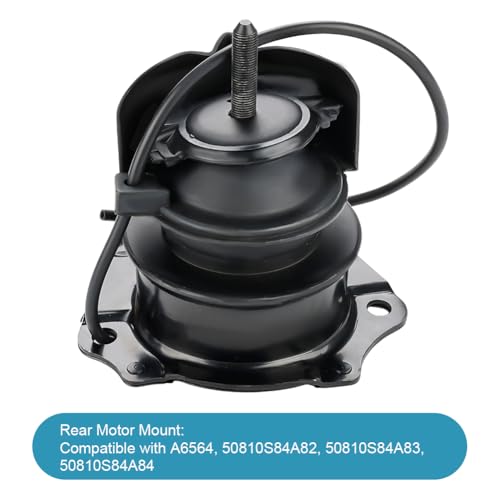 JDMON 4Pcs Engine Motor & Transmission Mount Replacement for Honda Accord 2.3L 1998 1999 2000 2001 2002 Compatible with A6583, A6564, A6572, A6570 - Image 4