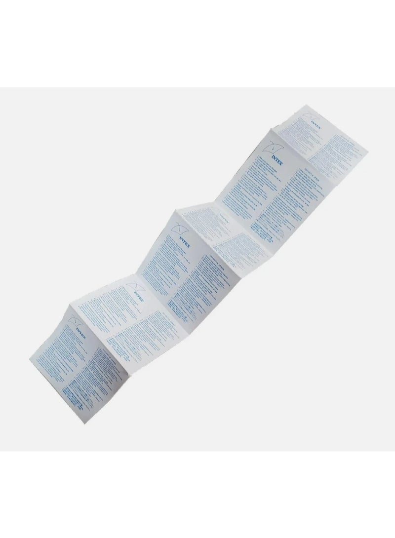 Intex Wet Vinyl Plastic Repair Patch, 6-Count Repair Kit - Image 4