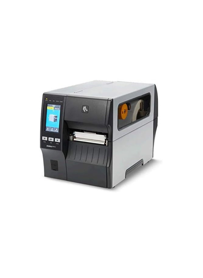 ZEBRA ZEBRA TT Printer ZT411 4, 300 DPI, Euro and UK Cord, Serial, ZT41143-T3E000Z (DPI, Euro and UK Cord, Serial, USB, 10/100 Ethernet, Bluetooth 4.1/MFi, USB Host, Peel w/Liner Take-Up, EZPL) 