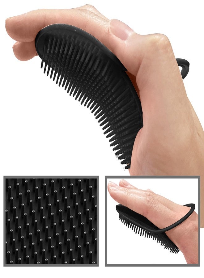 Yoblink 6 Pieces Pocket Palm Combs,Palm Combs For Men And Woman,Palm Comb Pocket Brush,Hand Comb Pocket Combs Pocket Hair Brush,Shampoo Comb - Image 3