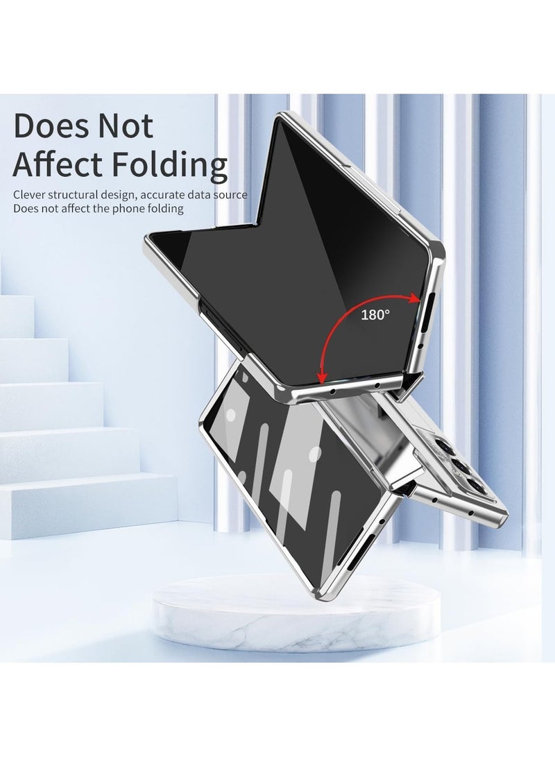 متوافق الحال بالنسبة لسامسونج غالاكسي زد أضعاف 7 المدمج في حامي الشاشة و المفصلي حماية المخفية حامل كامل الجسم للصدمات الحال بالنسبة لسامسونج غالاكسي زد أضعاف 7 - Image 2