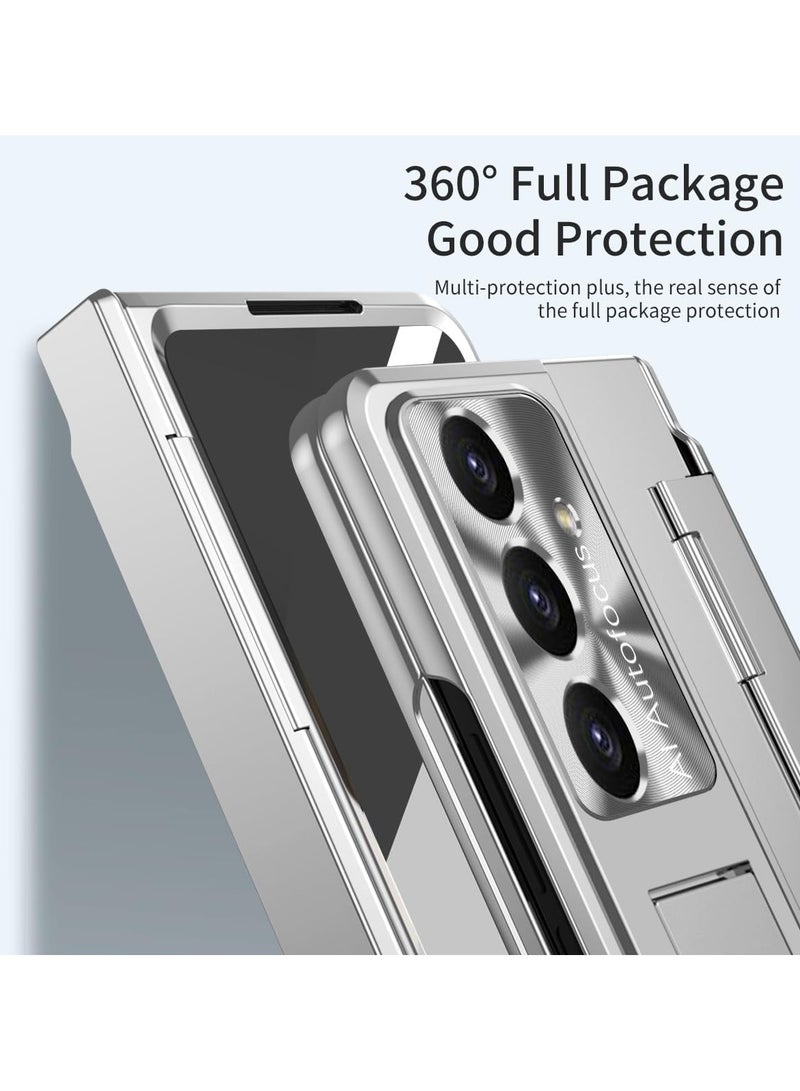 متوافق الحال بالنسبة لسامسونج غالاكسي زد أضعاف 7 المدمج في حامي الشاشة و المفصلي حماية المخفية حامل كامل الجسم للصدمات الحال بالنسبة لسامسونج غالاكسي زد أضعاف 7 - Image 4