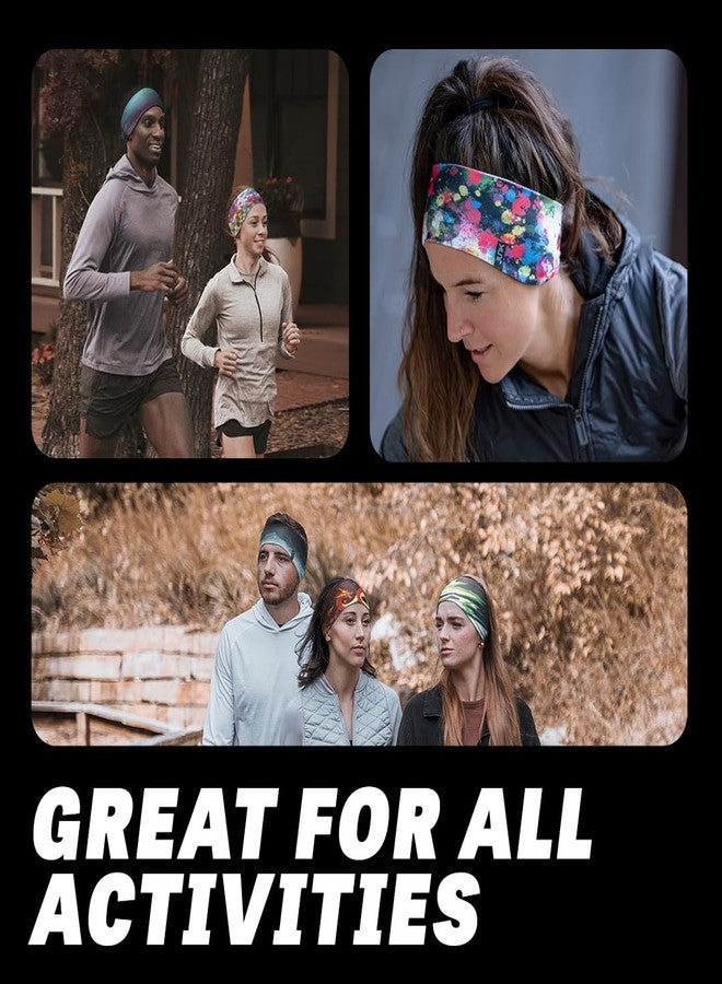 JUNK Brands Ear Warmer Headband - Performance Fleece, Moisture-Wicking, Non-Slip, Winter Ear Muffs for Men & Women - One Size - Mistly Mountains - Image 5