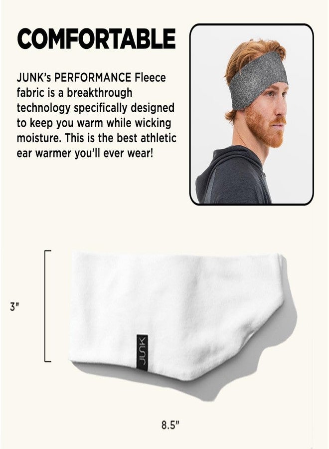JUNK Brands Ear Warmer Headband - Performance Fleece, Moisture-Wicking, Non-Slip, Winter Ear Muffs for Men & Women - One Size - Mistly Mountains - Image 4