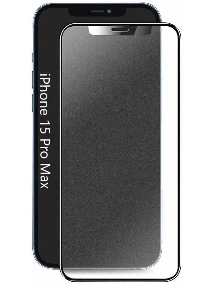 vesus Screen protector compatible with Iphone 15 Pro Max 5G Matte Screen Protector Anti-Glare Anti-Fingerprint 3D Touch Easy Install,Matte Finish Surface film Iphone 15 Pro Max Matte Glass - Image 1