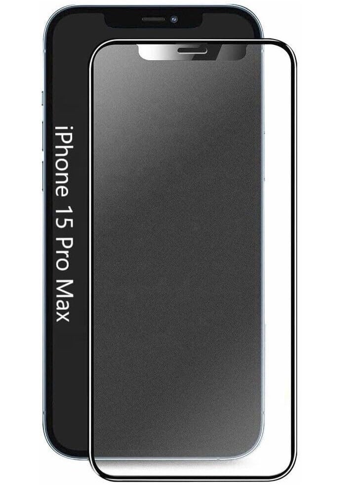 vesus Screen protector compatible with Iphone 15 Pro Max 5G Matte Screen Protector Anti-Glare Anti-Fingerprint 3D Touch Easy Install,Matte Finish Surface film Iphone 15 Pro Max Matte Glass - Image 5