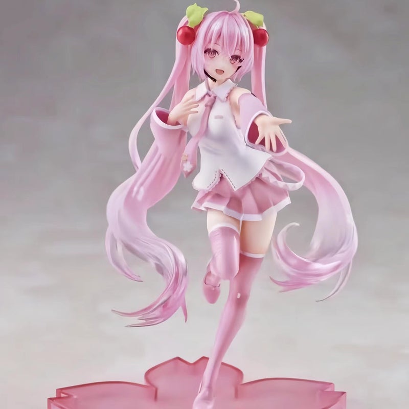 Hatsune Miku Figure Standing Sakura Hatsune Model Ornament Birthday Gift /Drophipping - Image 4