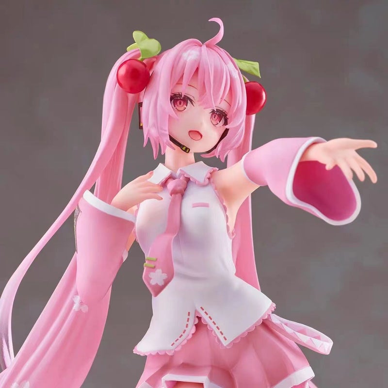 Hatsune Miku Figure Standing Sakura Hatsune Model Ornament Birthday Gift /Drophipping - Image 5