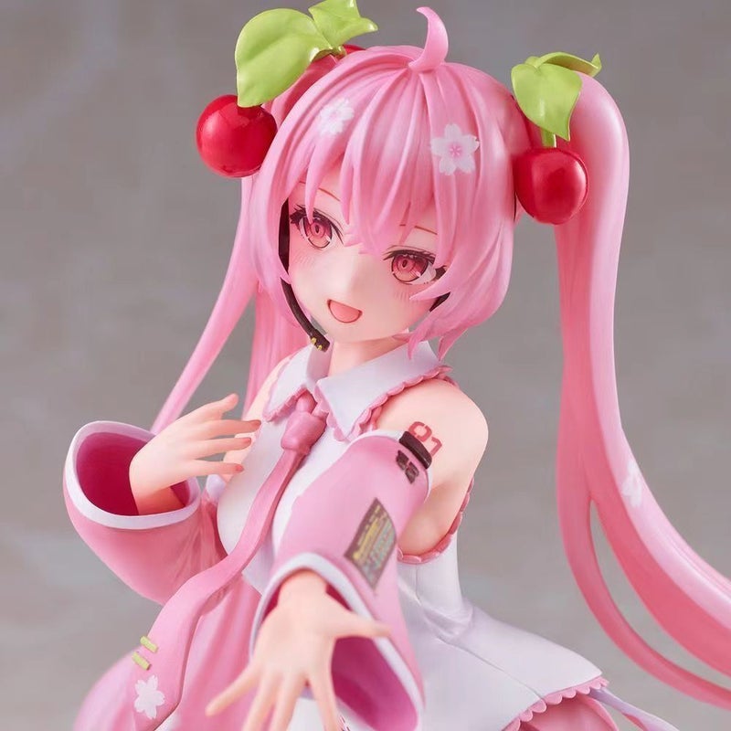 Hatsune Miku Figure Standing Sakura Hatsune Model Ornament Birthday Gift /Drophipping - Image 3