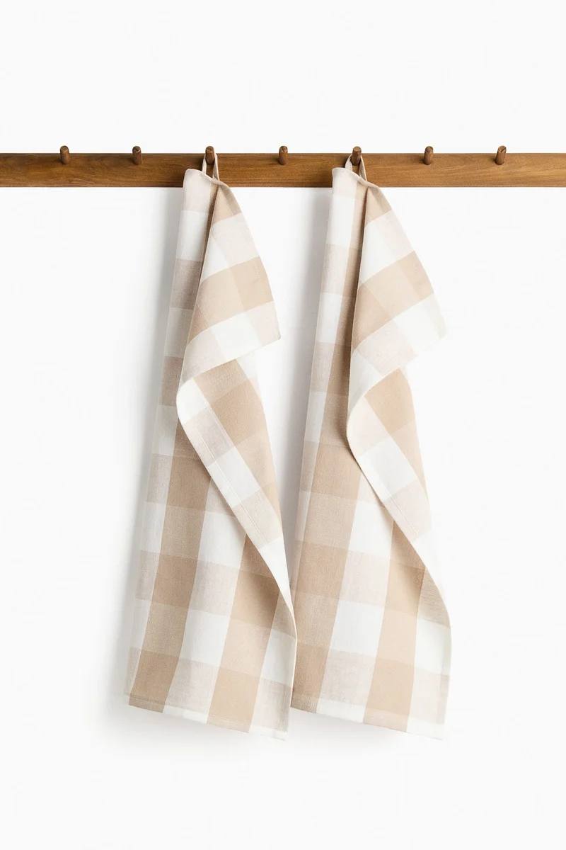 H&M 2-pack linen-blend tea towels