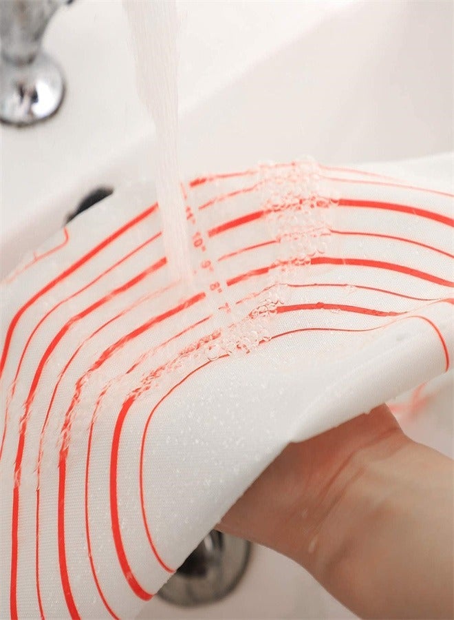 كيلا حصيرة سيليكون غير لاصقة للكعك، حصيرة سيليكون للخبز، لوح عجن من الألياف الزجاجية، لفافة عجين كبيرة الحجم للكعك والمكرونات وأدوات المطبخ - Image 2