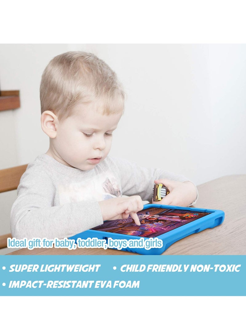 Procases Kids Case For Ipad Air 5 And 4 10.9 Inch Shockproof Rotate Handle Folding Stand Cover Blue - Image 5