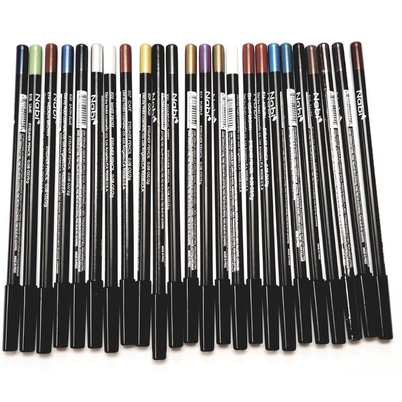 Nabi 24 pcs Nabi Eyeliner and Eyebrow pencils - Image 1