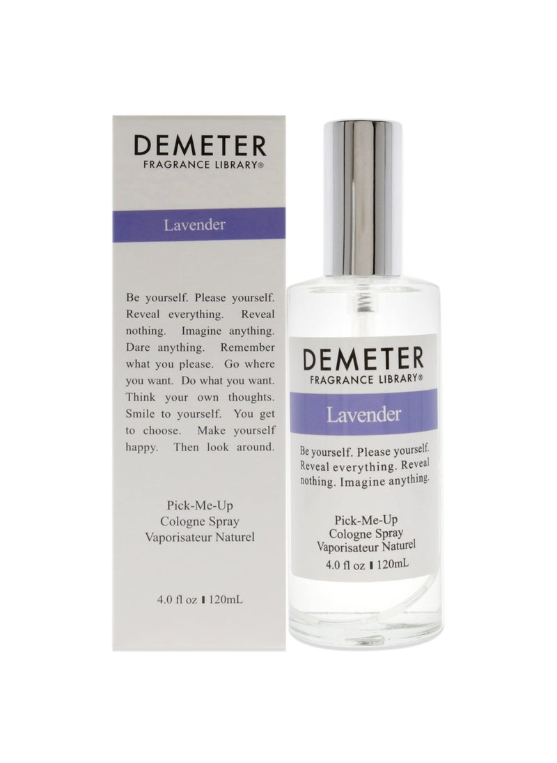 Demeter - Demeter Unisex Cologne Spray, Lavender, 4 Ounce - Image 1