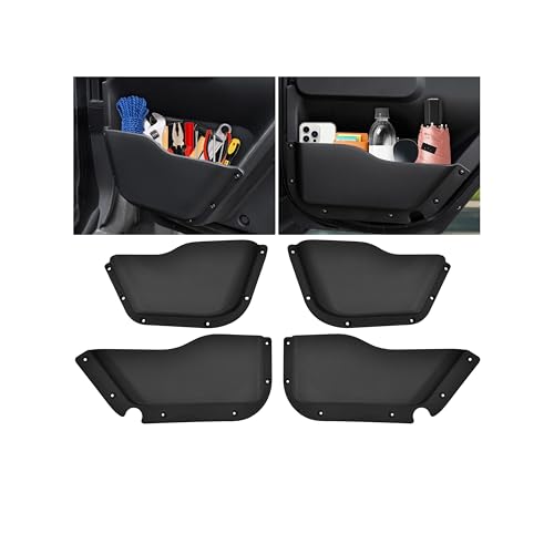 POKIAUTO Interior Door Pockets for Polaris Xpedition XP 5ADV NorthStar 2024 2025 Accessories Front Rear Interior Door Inside Storage Box Cup Holder for Xpedition XP5ADV5 20244PCS - Image 1