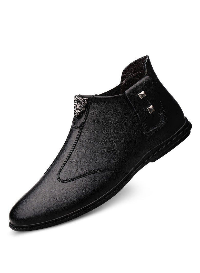 Shougu New Men's Business Leather Shoes  - Image 1