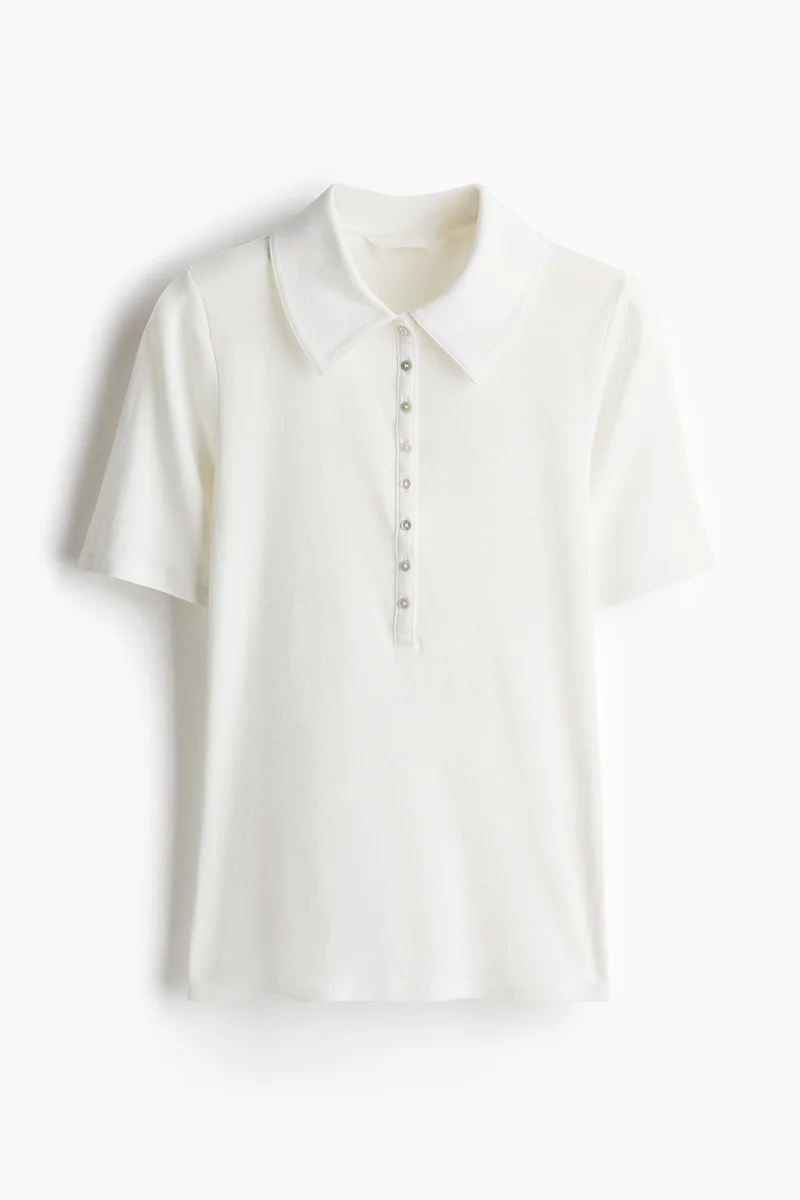 H&M Fitted Polo Shirt