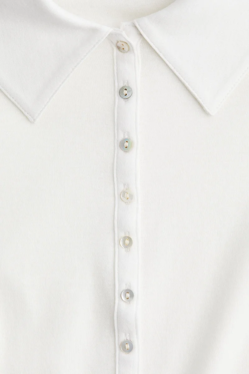 H&M Fitted Polo Shirt