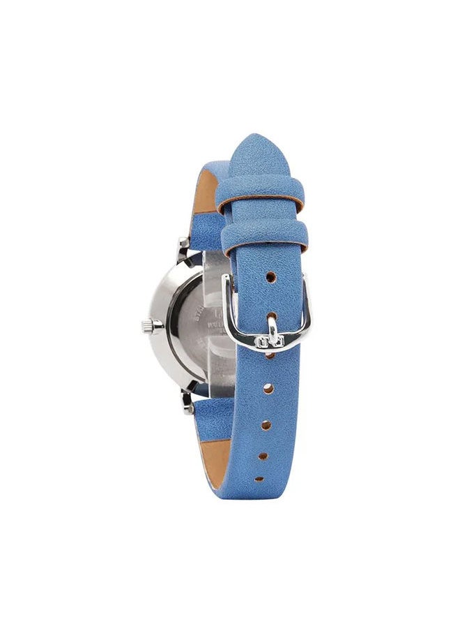 Q&Q - Leather Analog Wrist Watch QZ87J301Y - Image 1
