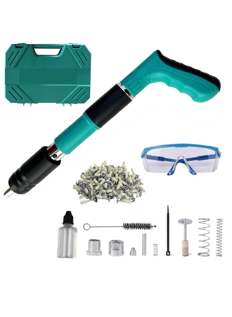 Manual Steel Nail Gun with Steel Nails.Manual Concrete Nail Guns for Carpentry, Home Decoration, Building Maintenance, and DIY Projects  - Image 5