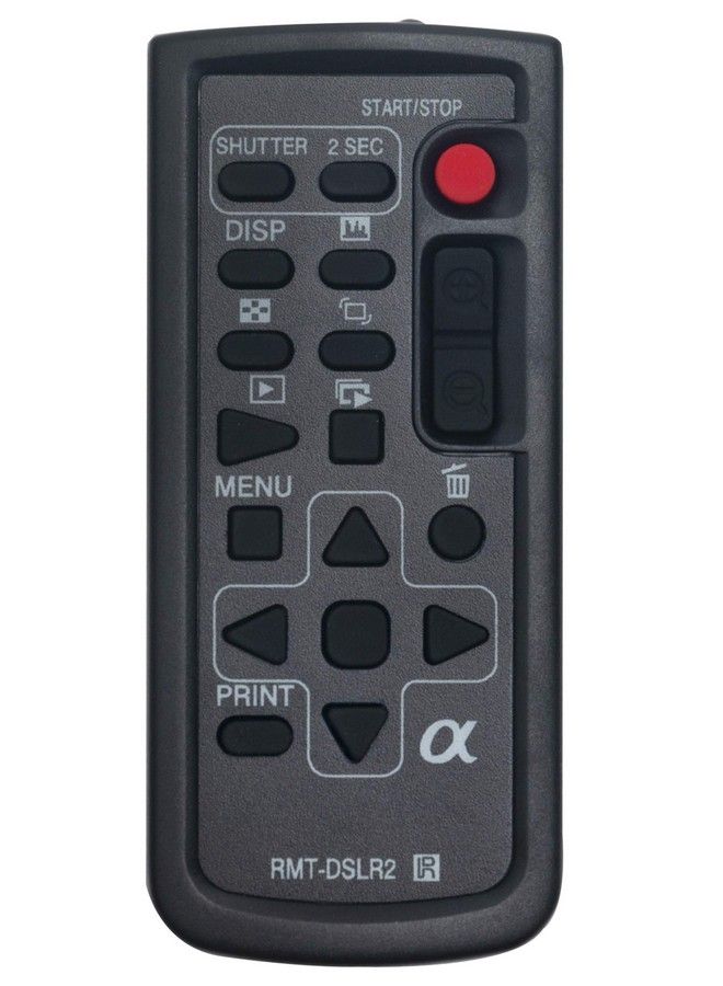 Vinabty Rmtdslr2 Rmtdslr2 Ir Remote Commander Compatible With Sony Nex Alpha Slt Cameras Ilca99M2 Dslra230L Dslra330L Dslra380L Dslra900 Dslra700 Ilce6400 Ilce6400L Ilce6400M Ilce7M3 - Image 1