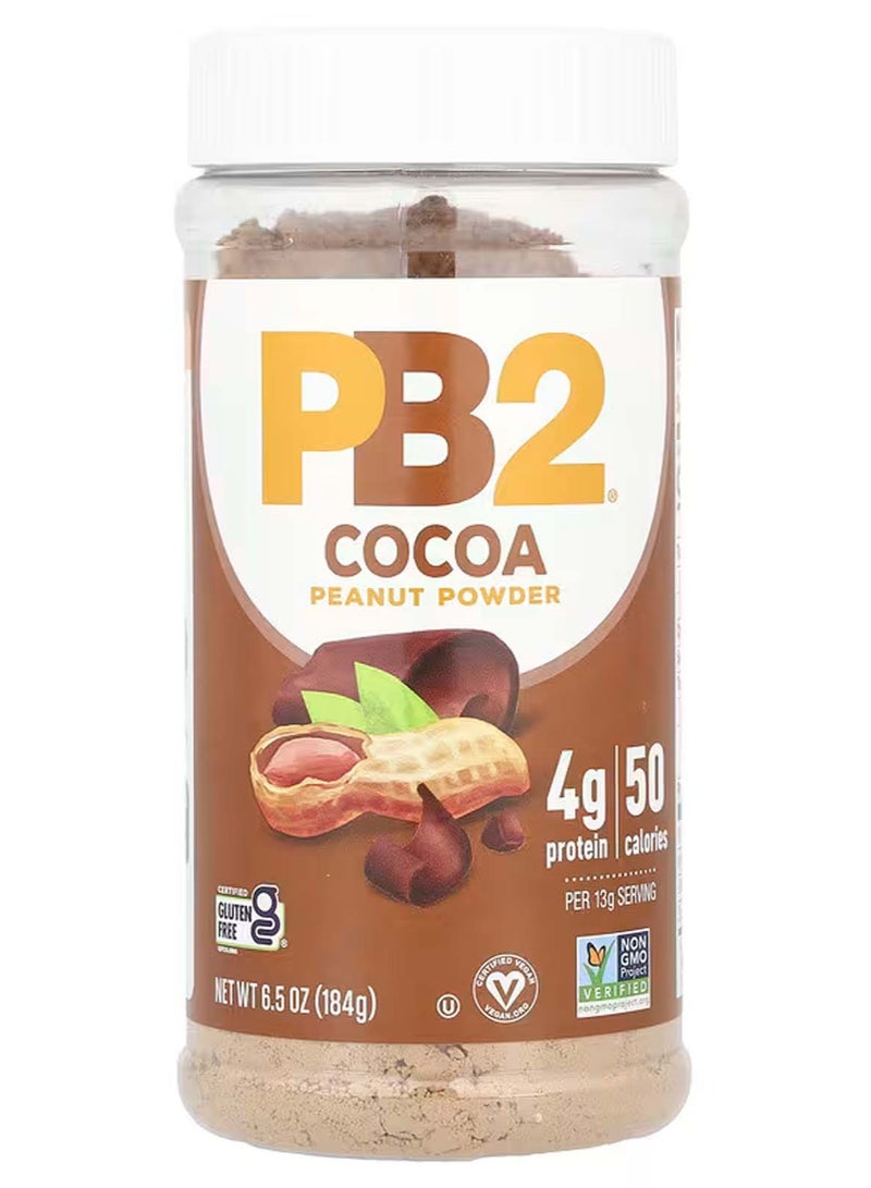 PB2 مسحوق الفول السوداني ، كاكاو (184 جم) - Image 1