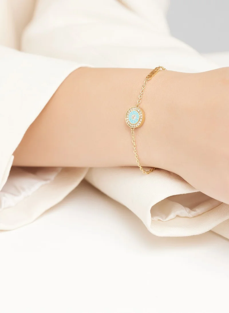 GUESS Round Detailed Chain Bracelet