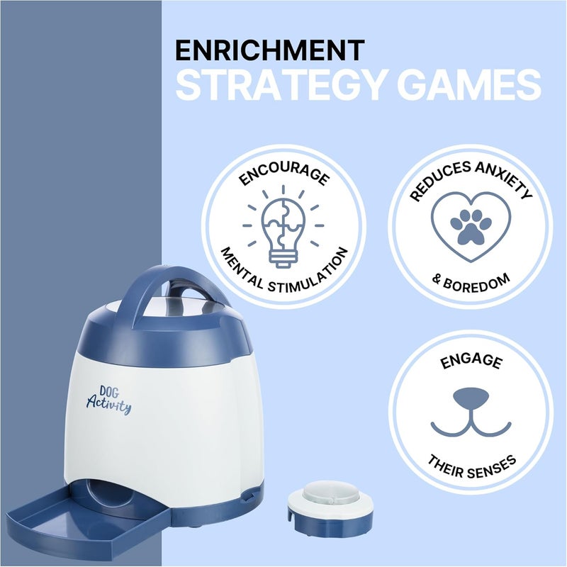 TRIXIE Memory Trainer 30 Dog Enrichment Toy Advanced Level 3 Dog Puzzle Interactive Treat Game - Image 4