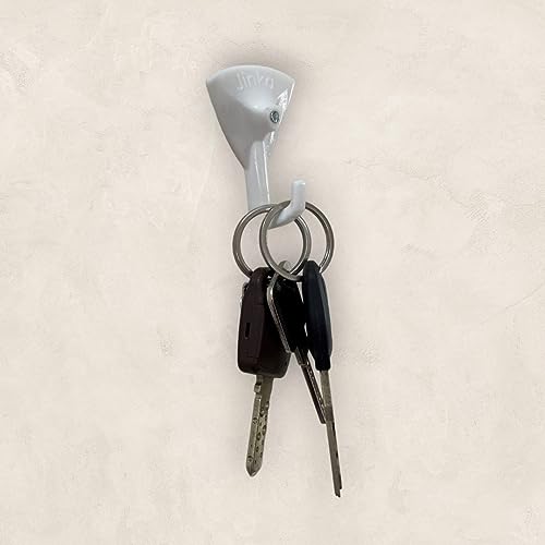 Jinka Hooks (15 Pieces) Wall Hooks for Hanging Keys, Clothes, Utensils, Bags and Planters. Holds Upto 5kgs. Wall Hooks for Hanging Strong -15 Pieces Packet (Wall Hook). - Image 2