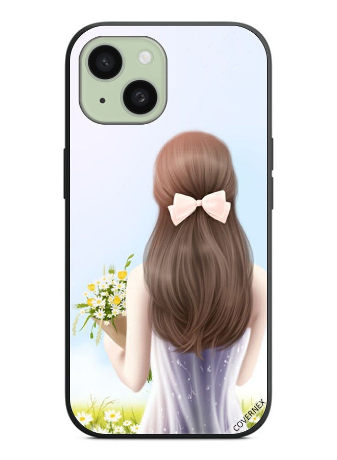 Covernex Protective Case Cover For Apple iPhone 15 Lovely Girl - Image 1