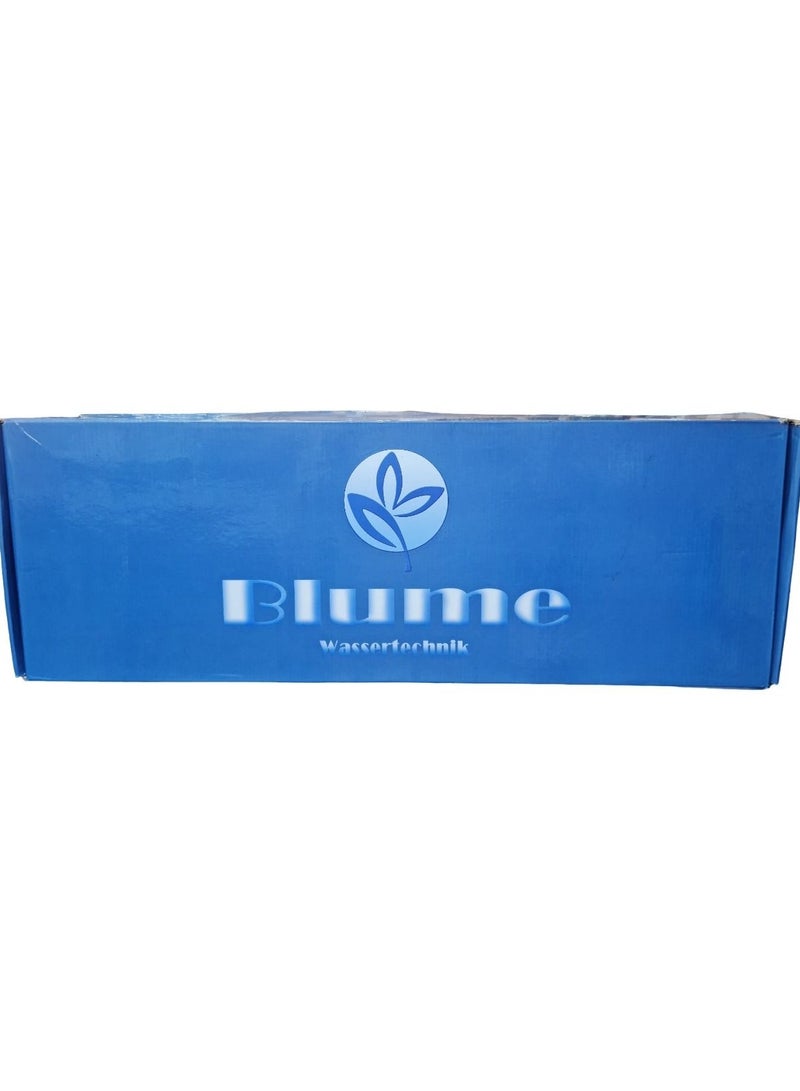 بلومي طقم ملحقات الحمام بما في ذلك شريط منشفة حلقة منشفة حامل قلاب حامل صحن الصابون حامل خطاف رداء حامل ورق مادة نحاسية مطلية بالكروم. - Image 5